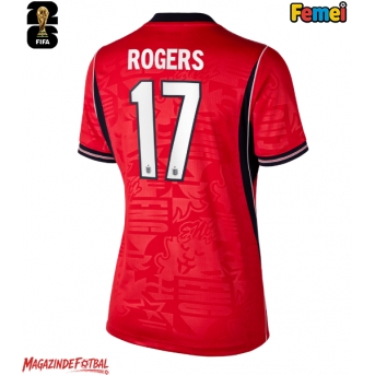Anglia Morgan Rogers #17 Echipament de Fotbal Replică Mondial 2026 Femei Deplasare